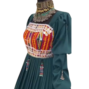 Fabricants de vêtements personnalisés en gros robes vintage de style afghan vêtements respirants à manches longues pour adultes pour femmes de grande taille - Product Image 2