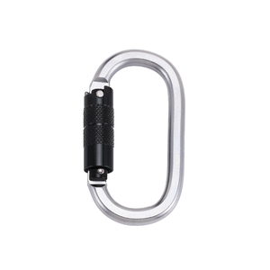 Mosquetón de escalada anodizado ovalado YIC001T - Product Image 1