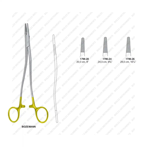 CASTROVIEJO Manual Needle Holder <b>Tungsten</b> Carbide Inserts Medical Stainless Steel Reusable Dental Instrument BIOLEX INSTRUMENTS - Product Image 2