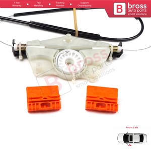 ชุดซ่อมมอเตอร์กระจกหน้าต่าง BWR230 สำหรับประตูหน้าซ้าย รุ่น A4 B6 8E2 8E5 B7 8EC 8ED Exeo 3R2 3R5 4/5 ประตู 8E0837461 - Product Image 4