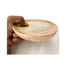 Assiette à feuilles en bois Dessert Plateaux de service Plateaux pour ustensiles de cuisine et restaurants au meilleur prix - Product Image 5