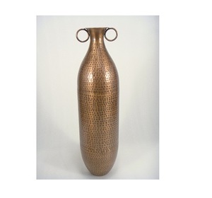 Metal <b>Copper</b> Hammered <b>Vase</b> - Product Image 1