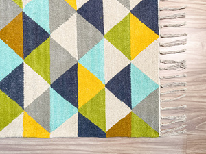 Superior Quality Customized Rectangle Shape Kilim Cotton <b>Rug</b> Worldwide Selling Low Price for Home Use-for Living Room Door <b>Space</b> - Product Image 4