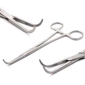 Forceps de ligature angulaire en acier inoxydable de haute qualité, forceps chirurgicaux pour bébés, forceps artériels par SurgiRight Instrument - Product Image 1