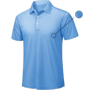 เสื้อโปโลสีฟ้าสดใส ดีไซน์ทันสมัยและสบายๆ เหมาะสำหรับลุคที่เรียบร้อย ทันสมัย และสวมใส่สบาย - Product Image 2
