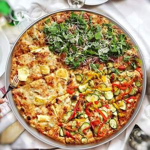 Fourniture d'usine d'accessoires de cuisine d'ustensile de casserole de pizza en aluminium ronde de qualité alimentaire commerciale pour des plats et des casseroles de cuisson - Product Image 2