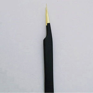 แหนบดึงขนตาปลายแหลม สแตนเลสสีดำ คุณภาพสูง ทนทาน แม่นยำ - Product Image 4