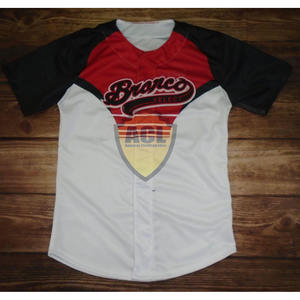 Nuevo estilo, venta al por mayor, camisetas de béisbol cosidas de alta calidad, ropa de softball personalizada para mujer - Product Image 4