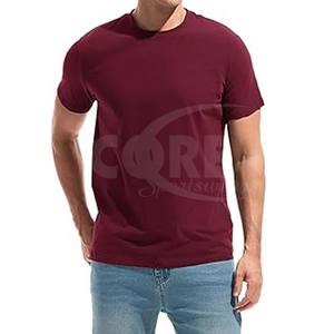 Venta al por mayor 100% algodón hombres Dry Fit camisa verano ropa transpirable con logotipo personalizado estampado liso en blanco camiseta diseño - Product Image 6