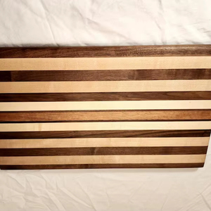 <b>Wood</b> <b>Square</b> Chopping Board & Serving Platter-Sustainable Durable - Product Image 1