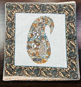 Bloque de mano impreso 45x45cm funda de Cojín cuadrado cómoda técnica de punto Digital uso doméstico hecho poliéster Lino algodón seda - Product Image 1