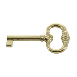 Chiave Antichizzata Art. 33708 Mm.35/62 Ottone Lucido - Product Image 1