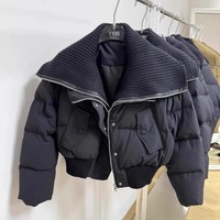 Nouveau best-seller Veste doudoune respirante pour femme Vente en gros Veste d'hiver stylée Veste zippée OEM stylée Fabricant