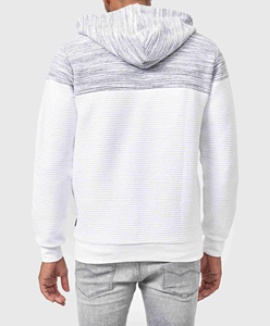 เสื้อฮู้ดดี้สตรีทแวร์ผู้ชายคุณภาพพรีเมียม 100% ผลิตตามสั่ง สีตามสั่ง มีกระเป๋าหน้าสองช่อง เสื้อฮู้ดดี้แบบสวมหัวสำหรับฤดูหนาว บริการ OEM - Product Image 4