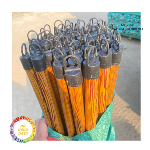 Strong Wooden Broom Handle Round End Wooden Broom Handle For Soft Broom Durable Wood Pole For Cleaning Industry Bulk Export - Product Image 4