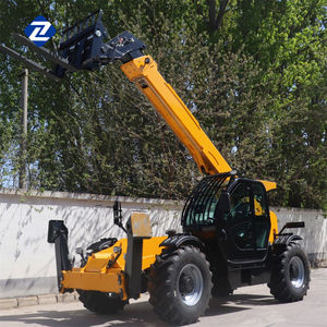 Novo Telescópico Braço Empilhadeira Carregador 4x4 Agricultura Rodas Áspero Terreno Telehandler Empilhadeira Telescópica - Product Image 2