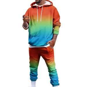 2025 nouveau Design hommes survêtement Sublimation couleur unie polaire pull pull extérieur Sublimation survêtements - Product Image 4