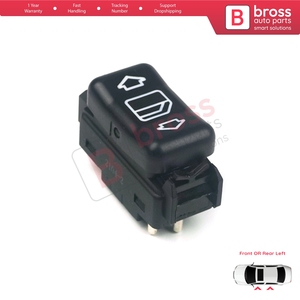 BDP631 Center Console Control Window Switch 5 Pins Left For W124 A124 C124 S124 W126 C126 W463 W201 190 A1248204610 - Product Image 3