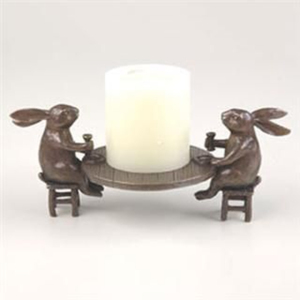 Portavelas de metal de calidad superior, soporte para velas, diseño elegante, soporte para velas de té de conejo, soporte para velas al precio más bajo - Product Image 1