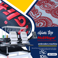 Tajima Swf Type 2 Tête 15 Multi Aiguilles Machine À Broder Informatisée Chapeau Logo T-shirt Double Tête Machine À Broder À Vendre