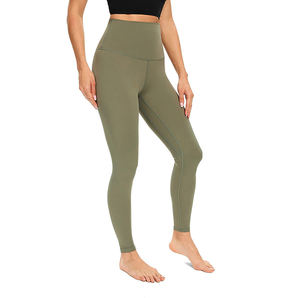 Leggings respirants pour femmes fabriqués dans un matériau doux et léger de bonne qualité Leggings de fitness pour femmes avec service personnalisé OEM - Product Image 2
