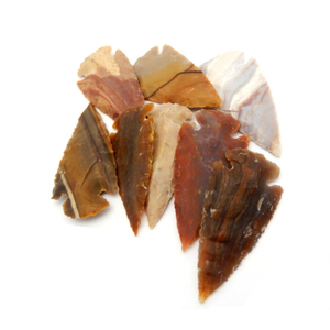 Puntas de flecha de jaspe de icture natural, puntas de cristal de ágata curativa, venta al por mayor - Product Image 6