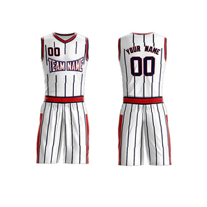 Uniforme Deportivo de Baloncesto Unisex de Verano de Alta Calidad, Talla Grande, Secado Rápido, Transpirable, Antibacteriano, Sin Mangas, 100% Poliéster - Product Image 4