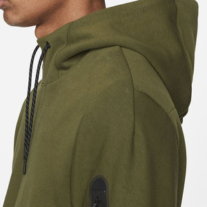 Sudadera con Capucha de Invierno para Hombre, Corte Regular, Transpirable, de Poliéster/Algodón, Diseño Casual de Manga Corta, Servicio OEM - Product Image 2