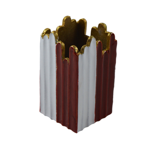 Nouveautés Jardinière Thème LGBTQ Vente en gros Décoration de table de luxe Bureau et salon Design Vase arc-en-ciel à fleurs en métal - Product Image 4