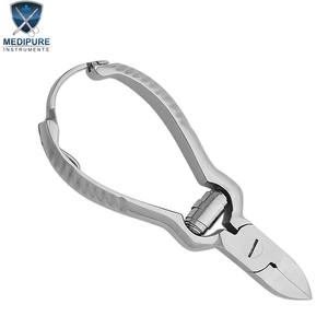 High Quality Stainless Steel <b>Nail</b> Nippers Back Lock Concave Blades Printed Handle Boxed Packaging Professional Manicure <b>Tool</b> - Product Image 6