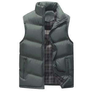 Veste d'hiver pour homme 2026, 90/10 duvet de canard, chaude et isolée, sans manches - Product Image 3