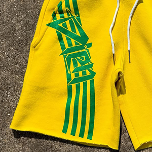 กางเกงขาสั้นผ้าฟลีซคอตตอน 100% ลายซันเฟดแบบสั่งทำพิเศษสำหรับผู้ชาย ดีไซน์วินเทจ พิมพ์ลายหนัก คุณภาพสูง ขายส่ง - Product Image 6