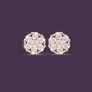 925 Sterling <b>Silver</b> Stock Earrings Luxury VVS Moissanite Lab Grown Diamond Women Stud Earrings - Product Image 1
