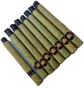 Tubes de cônes de rouleaux de feuilles de palmier faits à la main Taille personnalisée 4 USA Rouleaux de feuilles végétaliennes biologiques Rouleaux de feuilles de palmier aromatisés Approvisionnement en vrac - Product Image 1