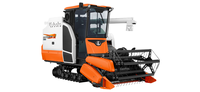 Pour Kubota thaïlande DC 70G Pro 70HP moteur à carburant haute Performance nouvelle condition moissonneuse-batteuse Machine meilleur prix pour le maïs