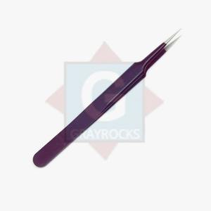 Pince à épiler d'extension de cils en acier inoxydable de haute qualité meilleure marque privée de qualité avec votre propre logo - Product Image 3