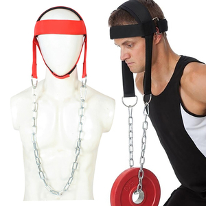 Heavy <b>leather</b> head support suspension <b>harness</b>. - Product Image 3