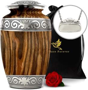 Urne pour cendres Urnes pour hommes et femmes adultes pour cendres humaines Urne de crémation pour femmes adultes pour hommes et femmes - Product Image 1