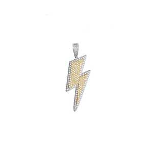 Colgante de diamantes de moissanita creado en laboratorio de alta calidad para bodas, aniversarios y regalos disponibles a precio de exportación - Product Image 3