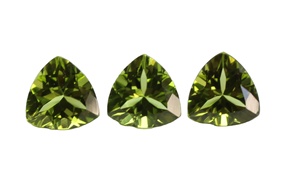 Mixed Shape & Size 100% Natural Green Peridot Loose Faceted Trillion <b>Cushion</b> <b>Round</b> Cut Shape Precious Jewelry Making Loose Gems - Product Image 3