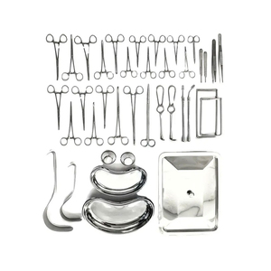 ชุดเครื่องมือผ่าตัดทั่วไปชุดเครื่องมือผ่าตัดใหญ่ทำจากสแตนเลสชุดเครื่องมือแพทย์ - Product Image 1