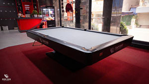 Surface élégante d'ardoise de table de billard de club haut de gamme, option de marquage à chaud personnalisée - Product Image 6