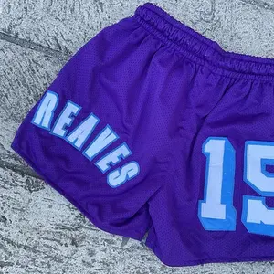 BSCI Pantalones cortos de baloncesto de verano personalizables para hombre Ropa de baloncesto inspirada en estampado - Product Image 5