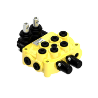 Vanne de commande directionnelle hydraulique GMS de qualité supérieure, débit de 55 L/MIN, garantie 1 an, monobloc 1 à 7 bobines, 315 BAR