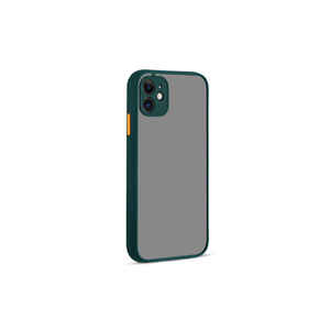 Coque de protection arrière Netzy de luxe vert foncé pour iPhone 12 Mini, imprimée UV, en silicone TPU souple - Product Image 1