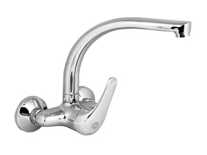 Rubinetto monocomando Oasis da parete, corpo da 150 mm. (Mirtak 65815) - Product Image 1