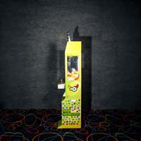 Nouvelle machine à griffes Mini Monsters avec construction en métal/acrylique/plastique, accepteur de pièces/billets, pour la distribution de jouets et de poupées