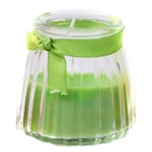 Verre transparent de haute qualité conception personnalisée emballage cadeau abordable pot de bougie de thé avec couvercle - Product Image 6