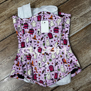 Corsé de Fiesta con Estampado de Fantasmas y Dulces, con Varillas de Acero, Fabricante y Proveedor de Pakistán - Product Image 5