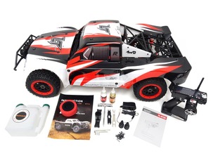 รถบรรทุกแก๊ส ROVAN LT450 ขนาด 1/5 เครื่องยนต์ 2 จังหวะ 45 ซีซี ขนาดใหญ่ 965 มม. ระบบเฟืองท้ายสามทาง โครงอะลูมิเนียม CNC ระดับมืออาชีพ พร้อมใช้งาน (RTR) - Product Image 3